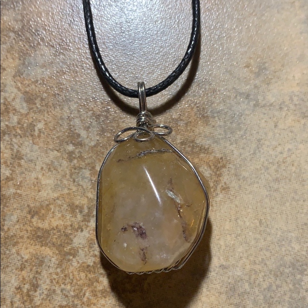 Stone necklace